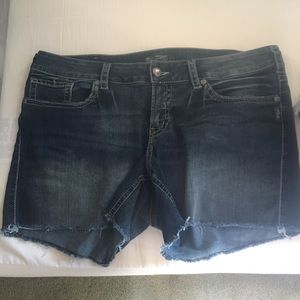 Silver jeans plus size shorts
